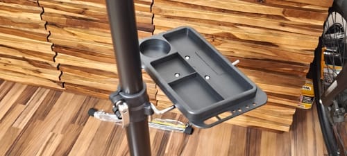 Customer photo review of Fahrrad Montageständer 50 kg