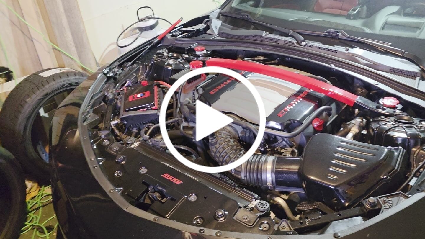 Customer video review of 2016-2024 CHEVY CAMARO TYPE-AMS CARBON FIBER HOOD