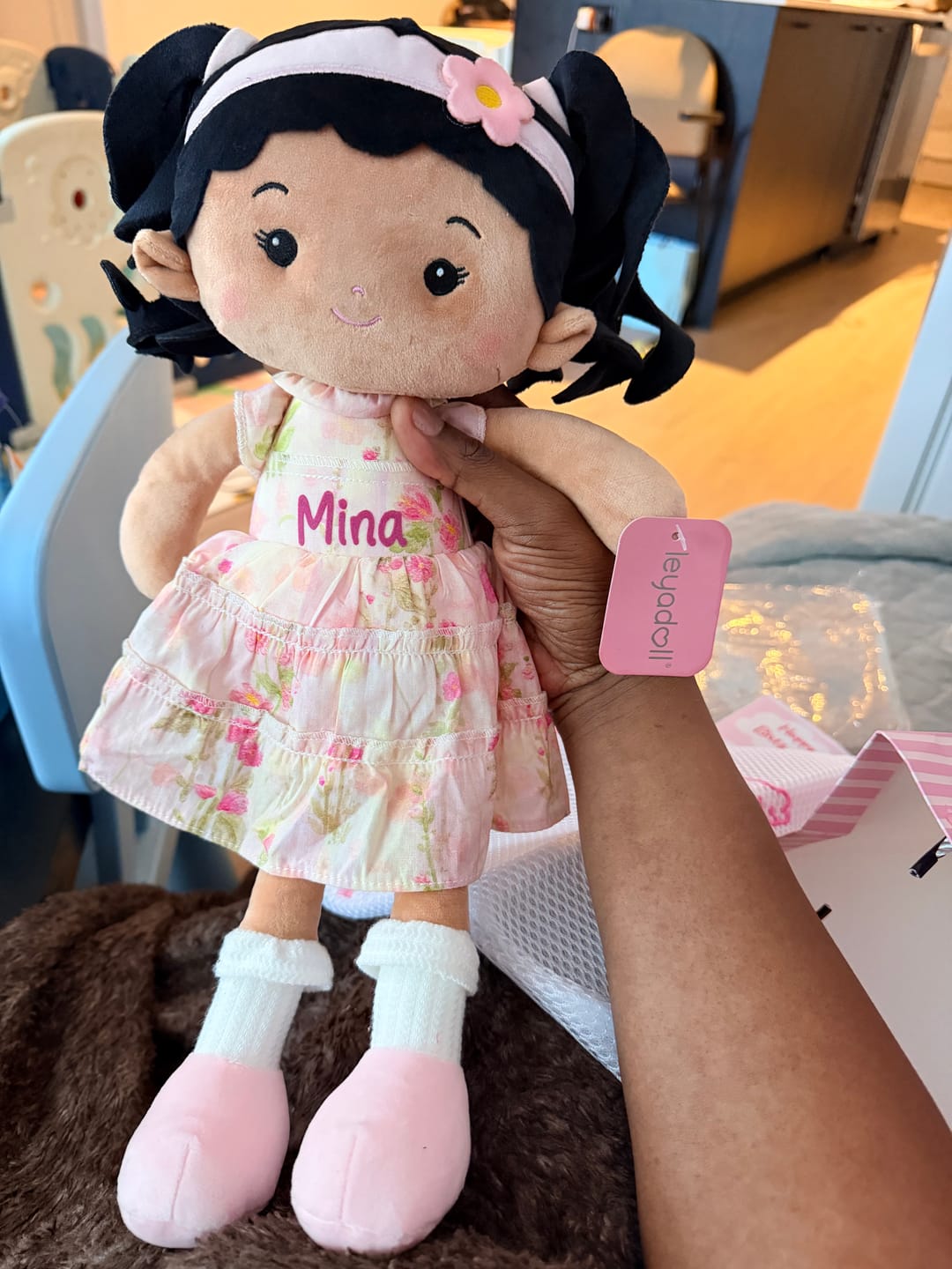Customer photo review of Personalized Princess Petal