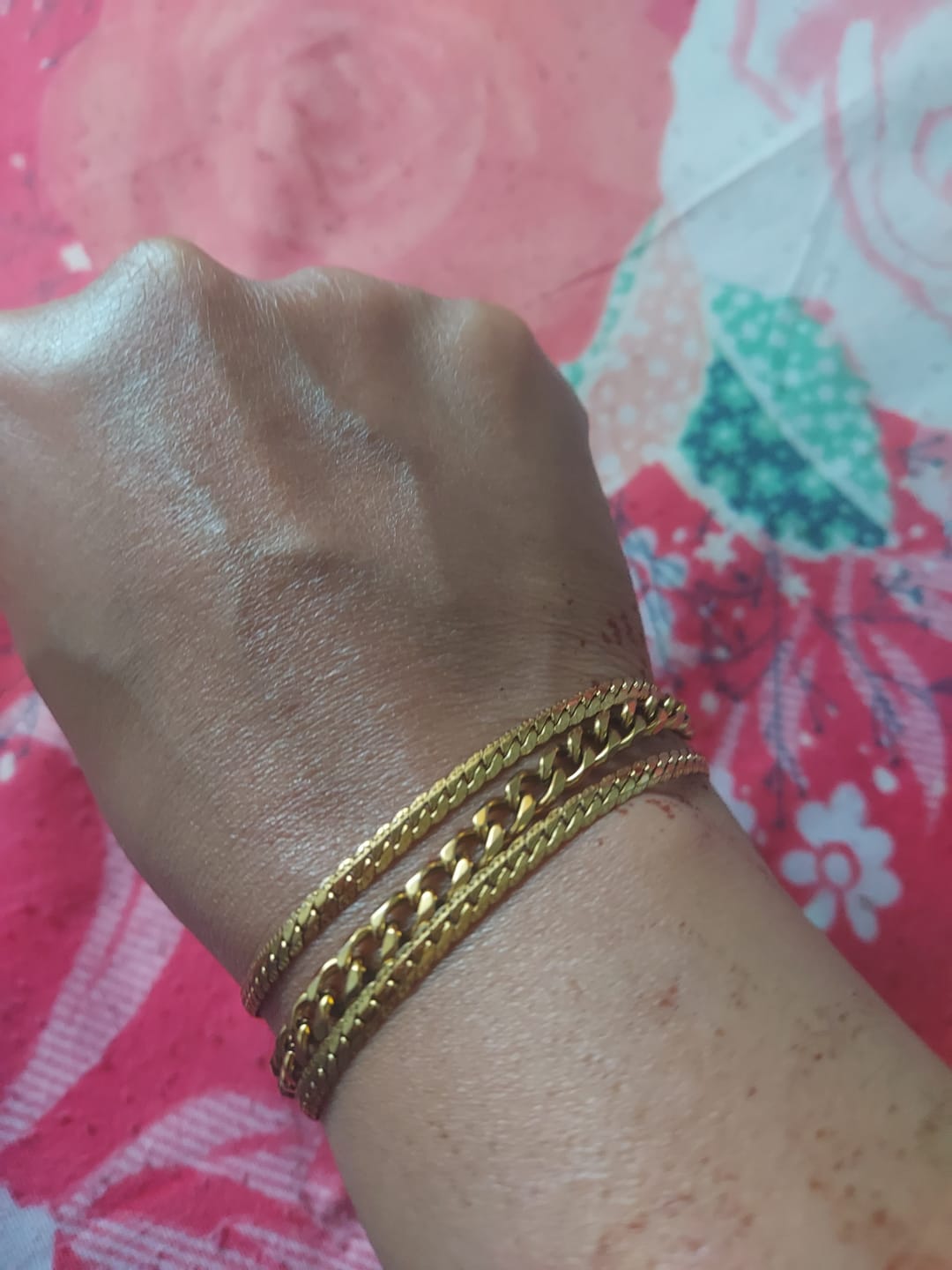 Customer photo review of Equilibrium Link Bracelet