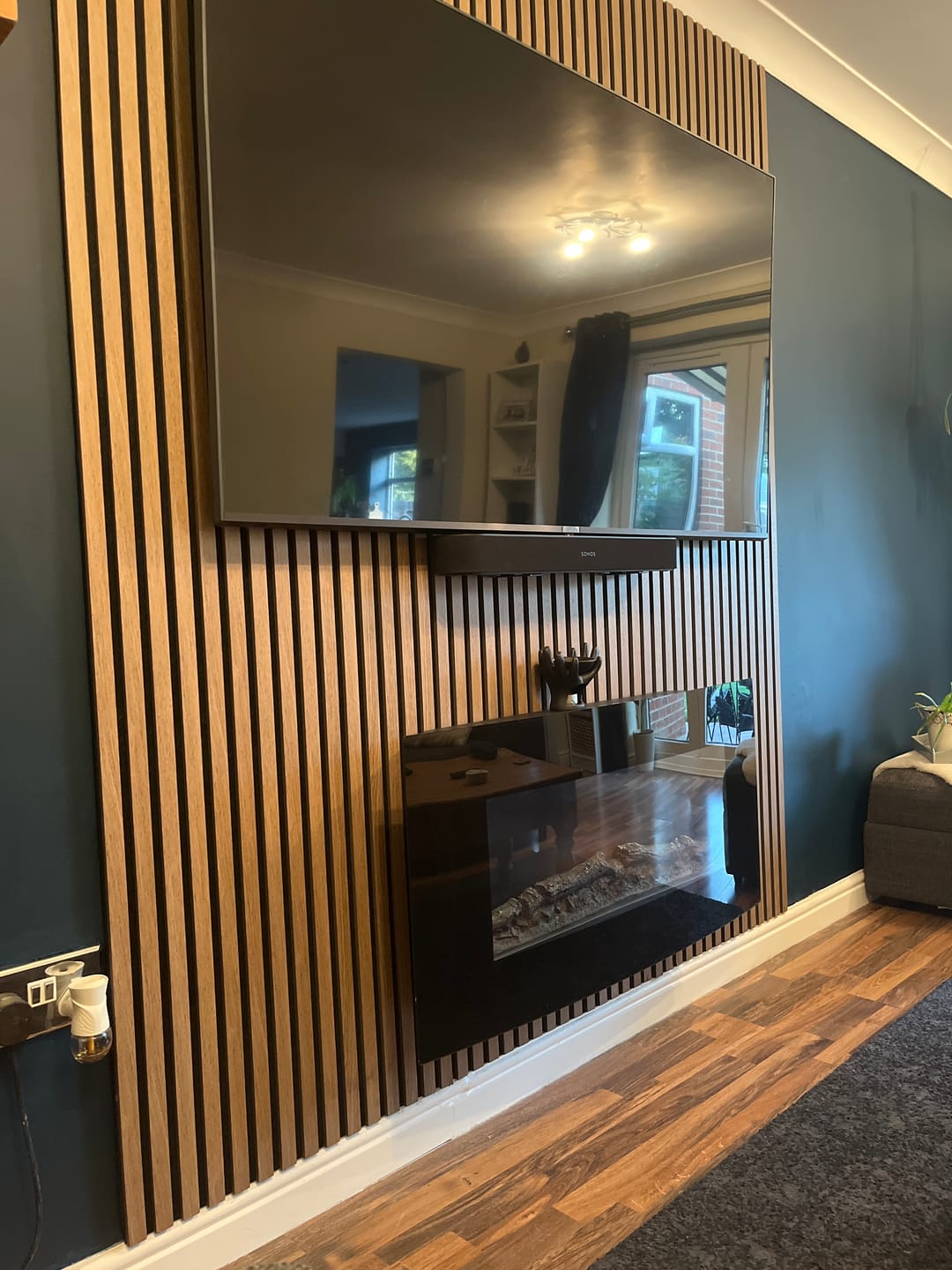 Customer photo review of Wall Panel Installation Adhesive