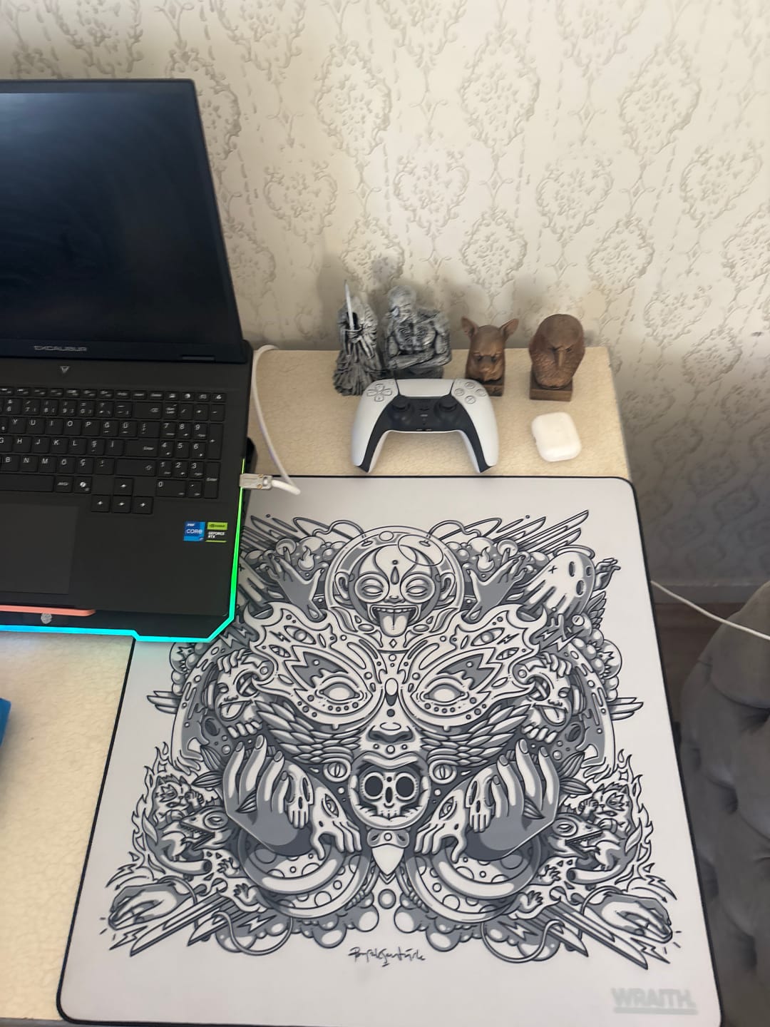 Customer photo review of Wraith Spirit of Aim Pro Mousepad