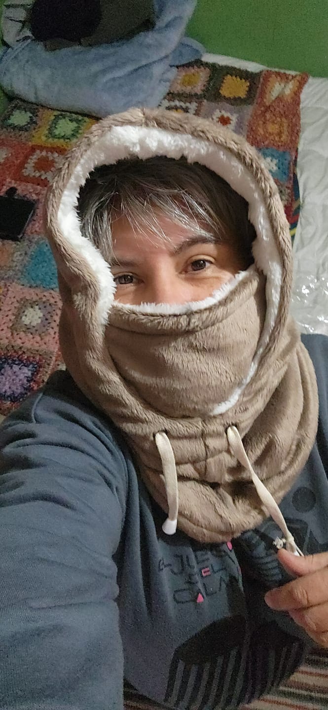 Customer photo review of Gorro Bajo Cero Camel Unisex     (Doble Capa Térmica)