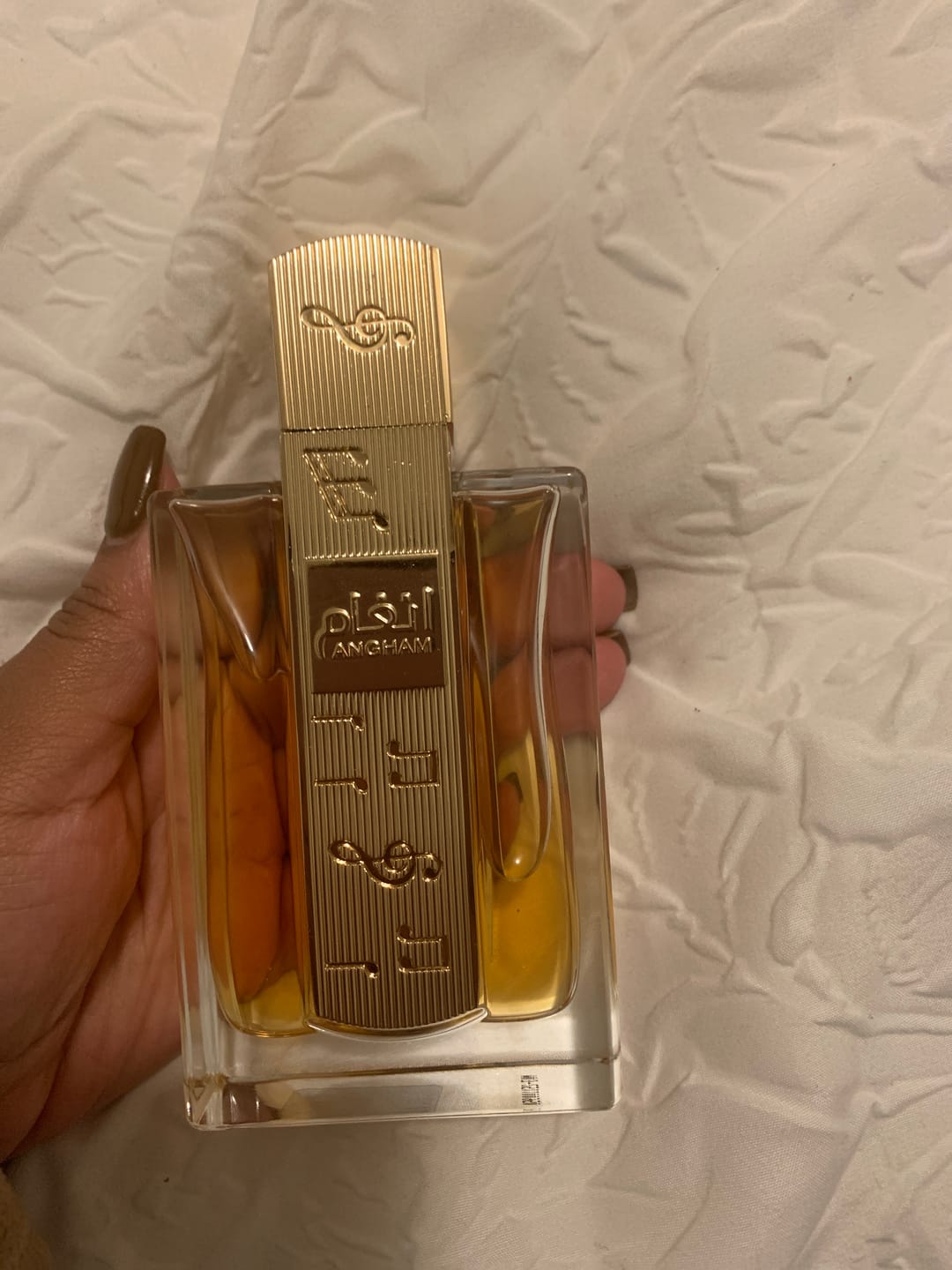Customer photo review of Angham Eau De Parfum 100ml - Lattafa