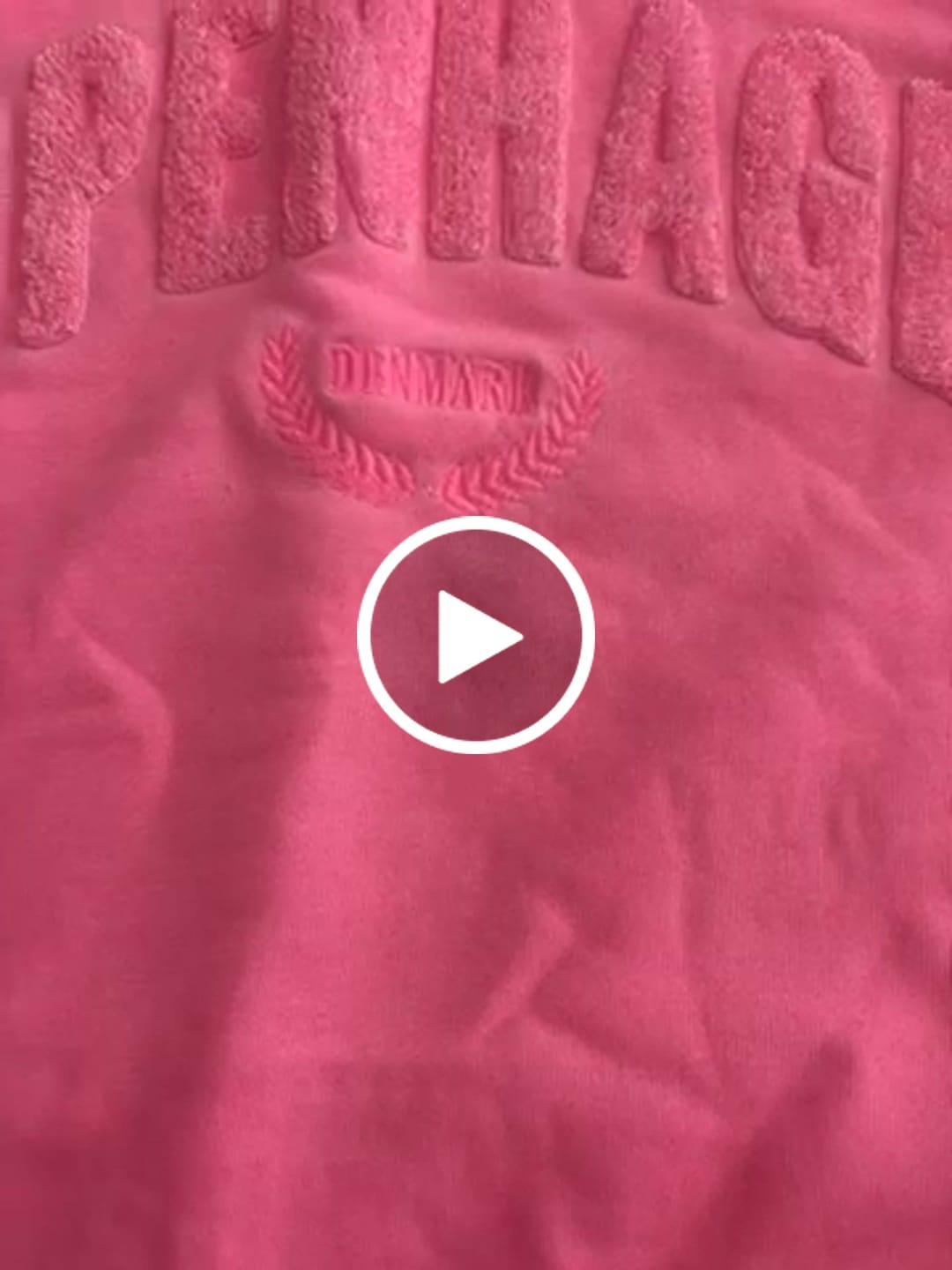 Customer video review of Kurz Arm Sweater pink COPENHAGEN GIRL