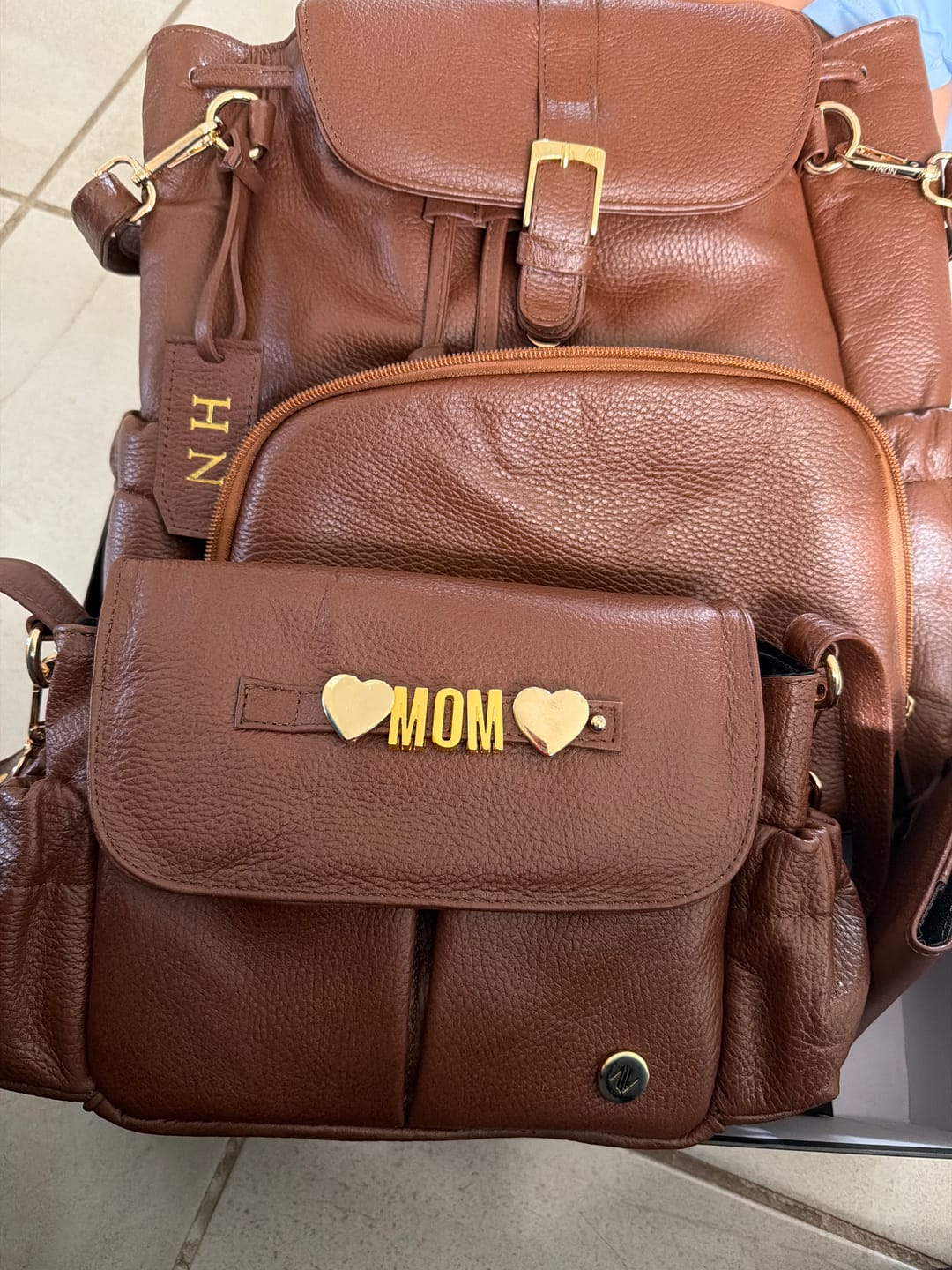 Customer photo review of KIT NUNUT BACKPACK ELLA