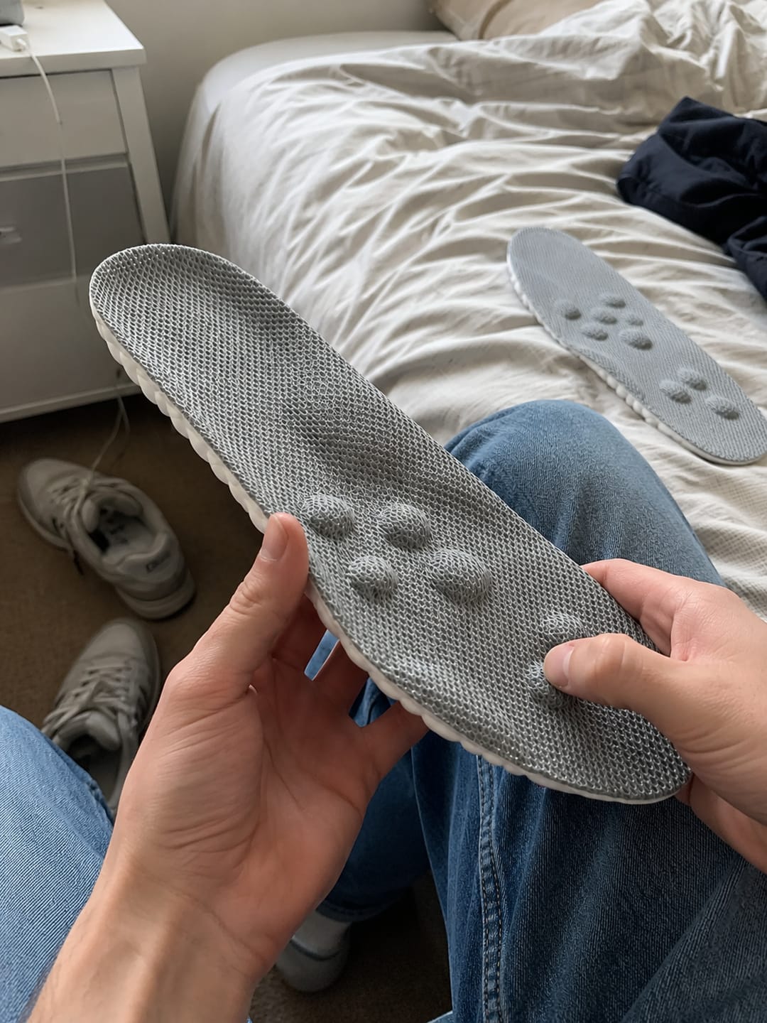 Customer photo review of Massage Insoles