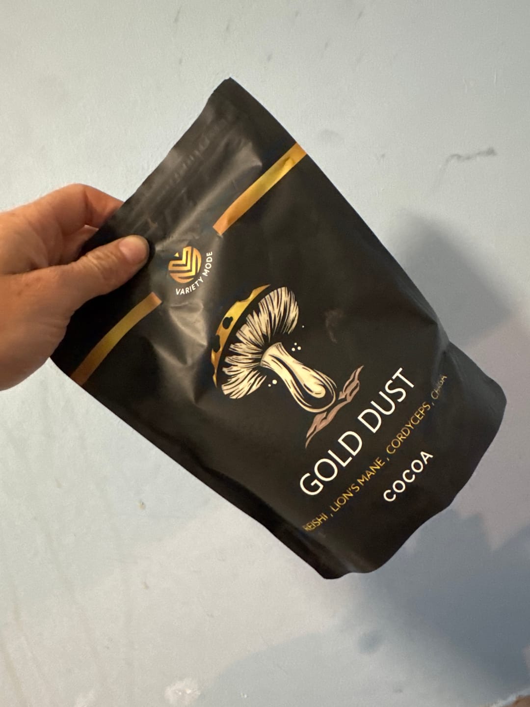 Customer photo review of Gold Dust - Cocoa