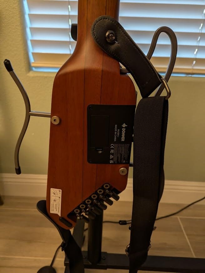 Customer photo review of Donner HUSH I EVO2 Travel Guitar