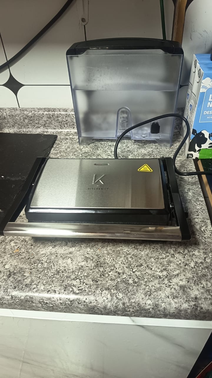 Customer photo review of Plancha Panini Master Edition