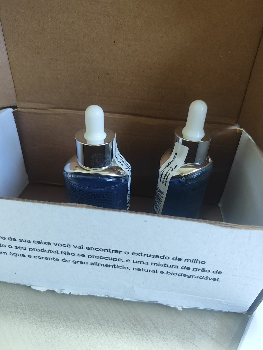 Customer photo review of Ultra Sérum Niacinamida
