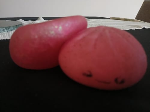 Customer photo review of Mystery Viral Dumpling Squishy 3 Pack