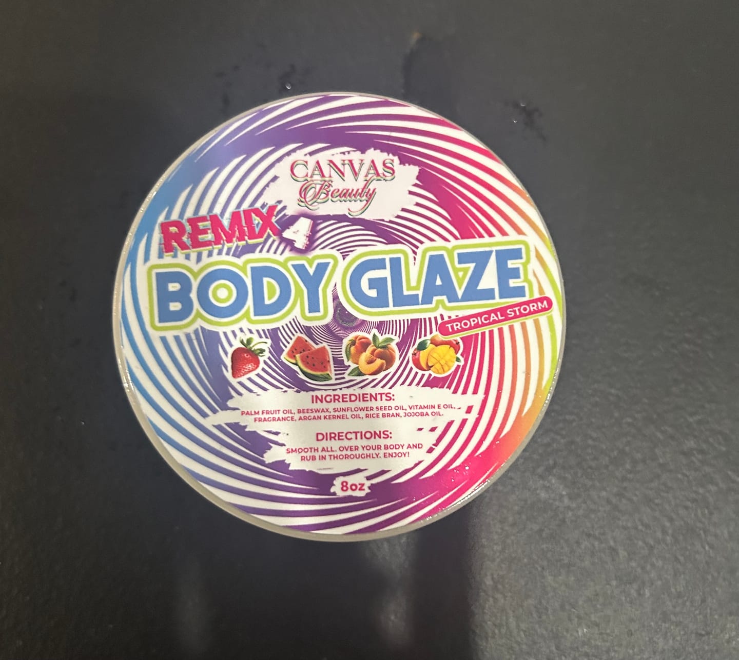 Customer photo review of (NEW) BODY GLAZE: REMIX 4 TROPICAL STORM