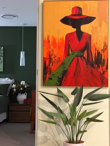 Customer photo review of Colorful Painting #CA271