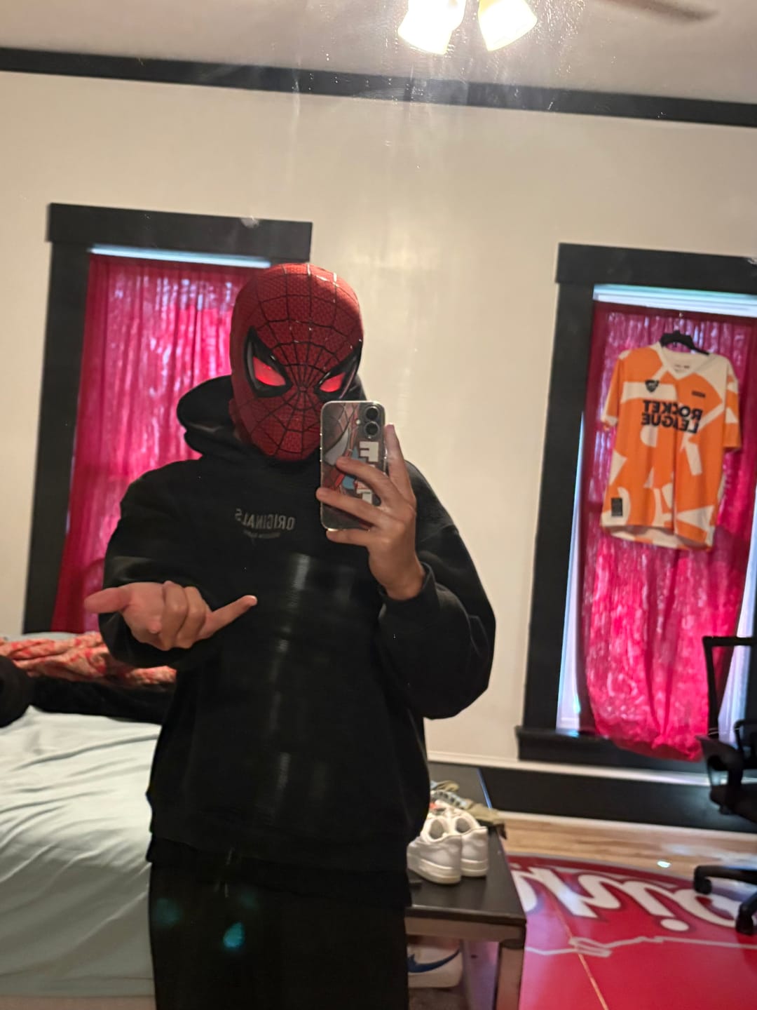 Customer photo review of SpideyJunky™ Ultimate Spidey Mask
