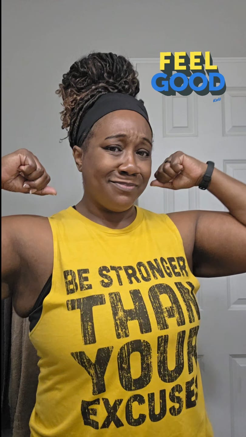 Customer photo review of Be Stronger Color Muscle Tank