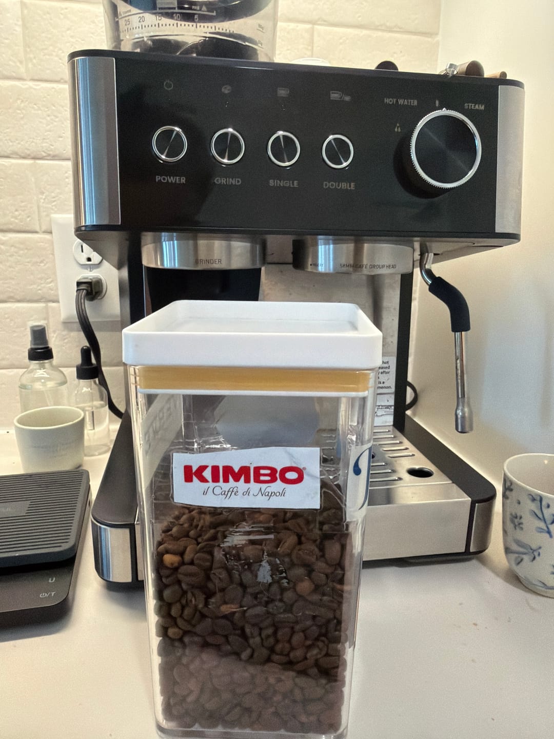 Customer photo review of Crema Classico - Whole Bean Coffee 2.2lb Bag