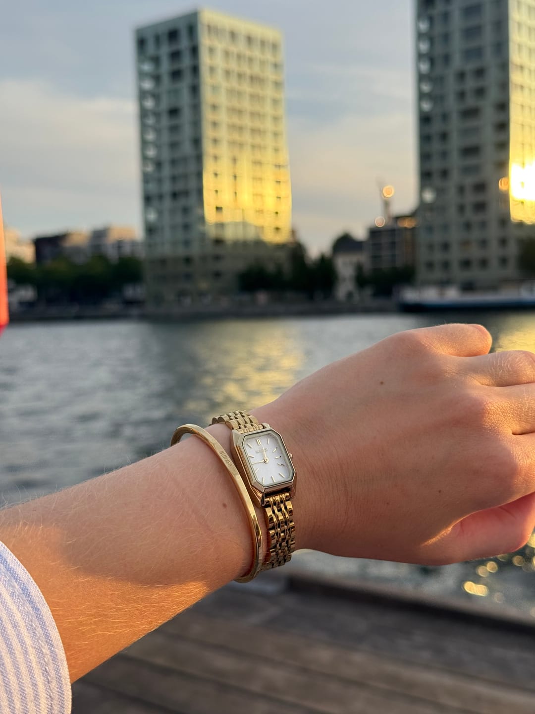 Customer photo review of Violet Petite Bracelet