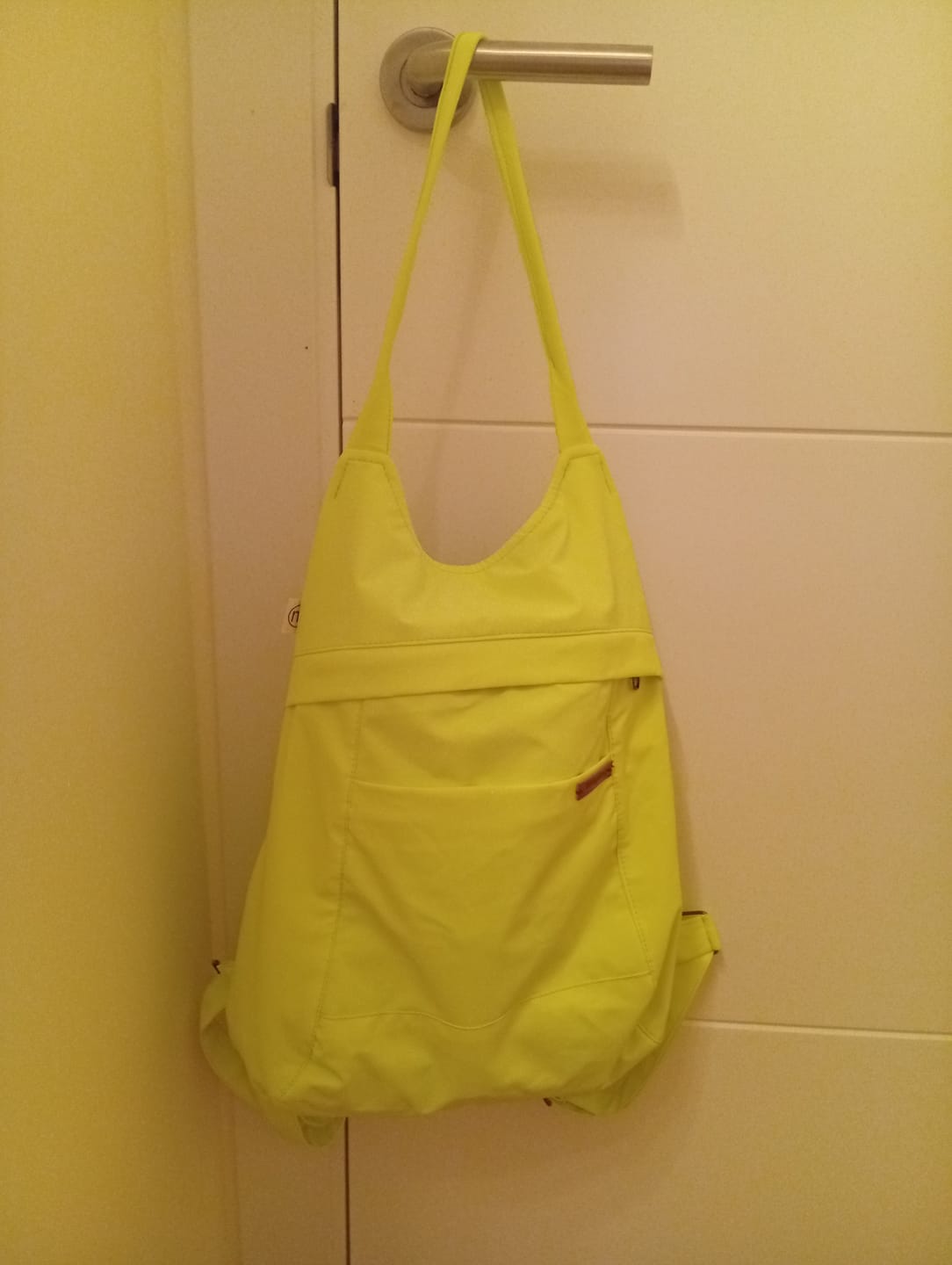 Customer photo review of Mochila "Bhaktapur"  Fluor · Pieza Exclusiva 19235