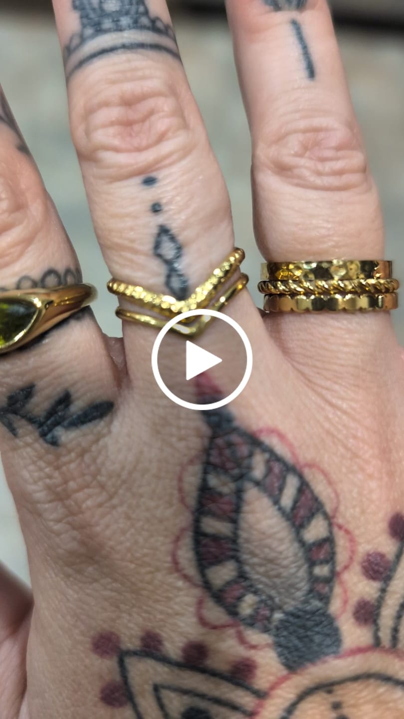 Customer video review of Harper Layered Wrap Ring