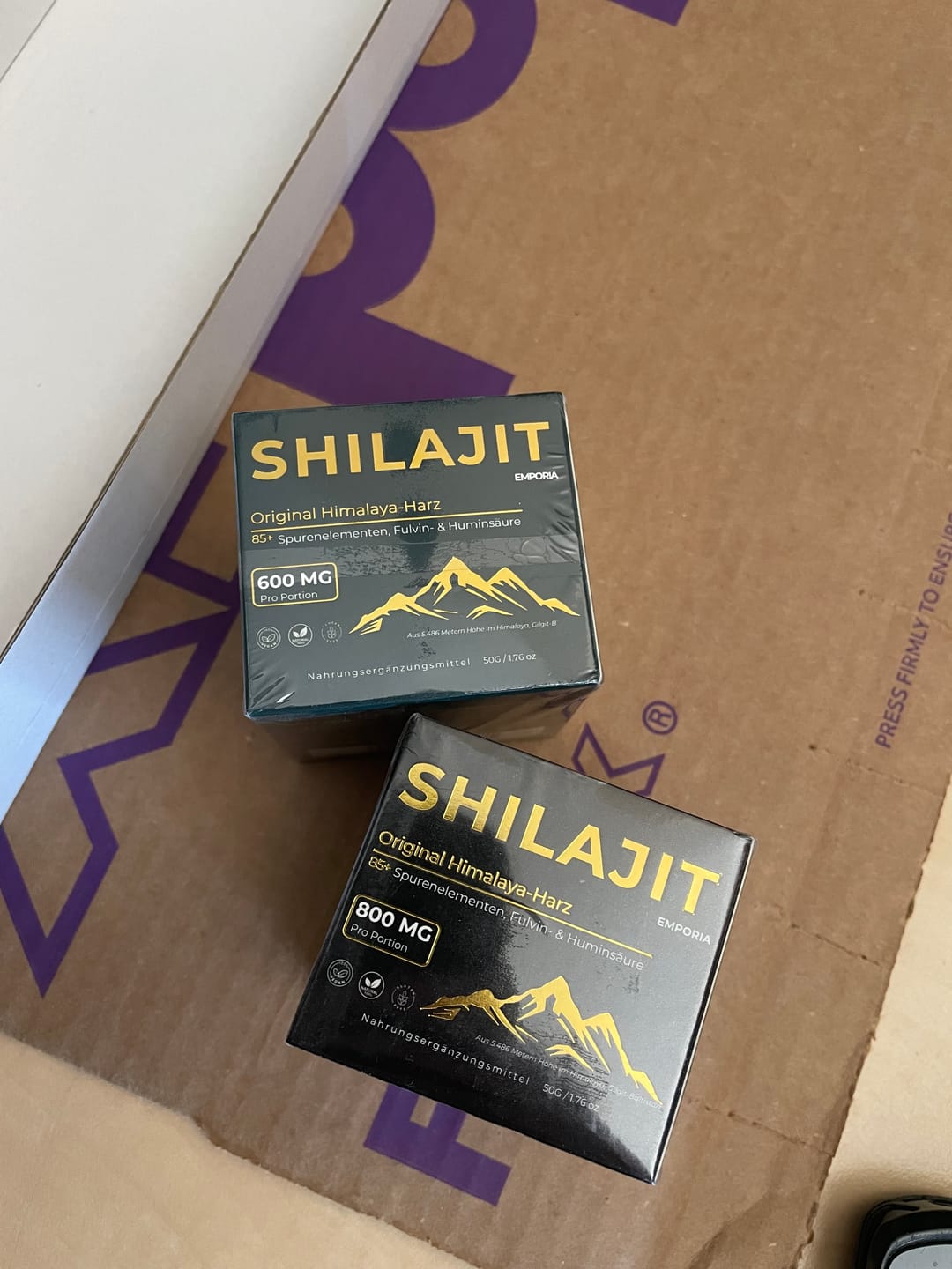 Customer photo review of Shilajit Gyanta