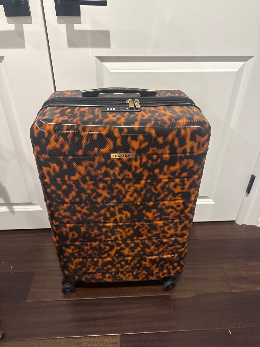 Customer photo review of Cambria Hardside Medium Check-In Expandable Spinner