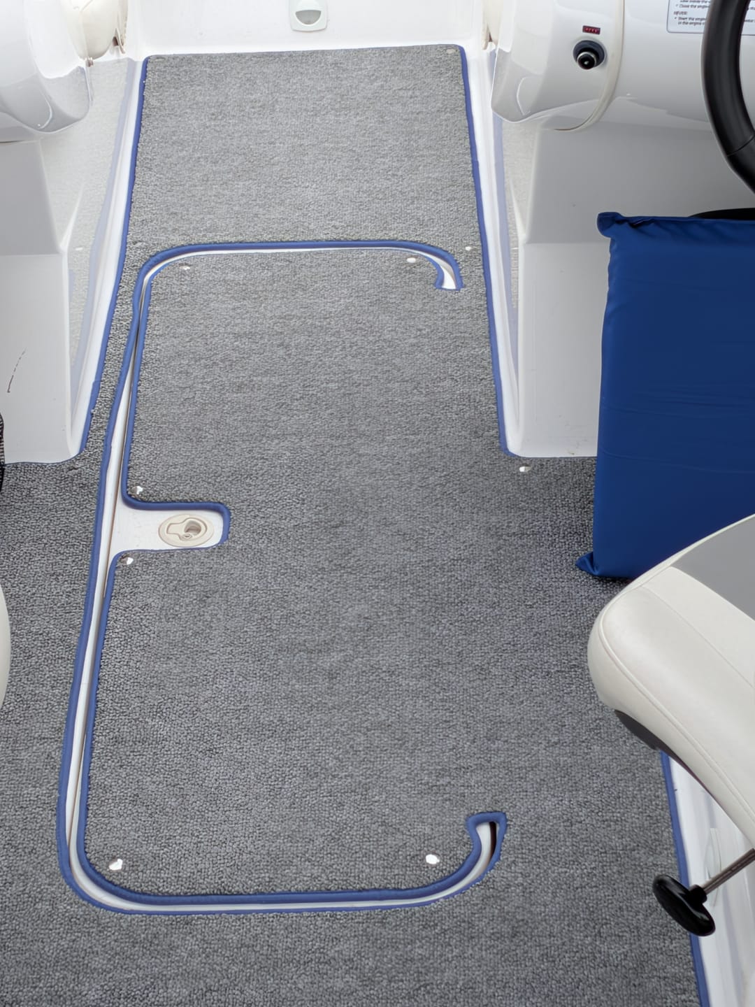 Customer photo review of 2008-2012 Sea Doo 180 Challenger SE Snap in Boat Carpet