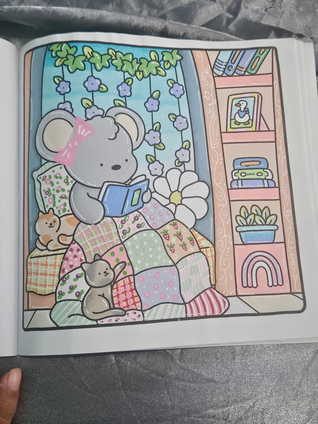 Customer photo review of Ohuhu Honolulu New 48 Pastel Colors Dual Tips Alcohol Art Markers - Blossoming (New Color Codes)