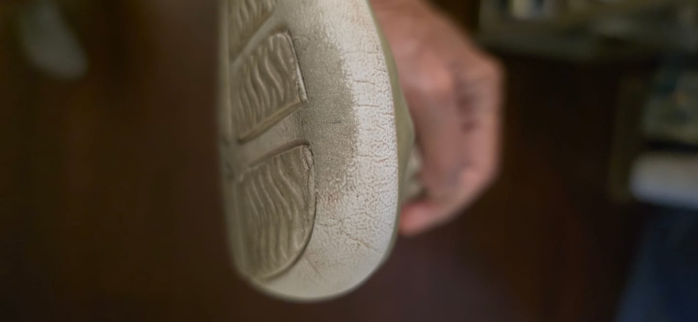 Customer photo review of HF Stride – Hands-Free & Ergonomic Barefoot Shoes