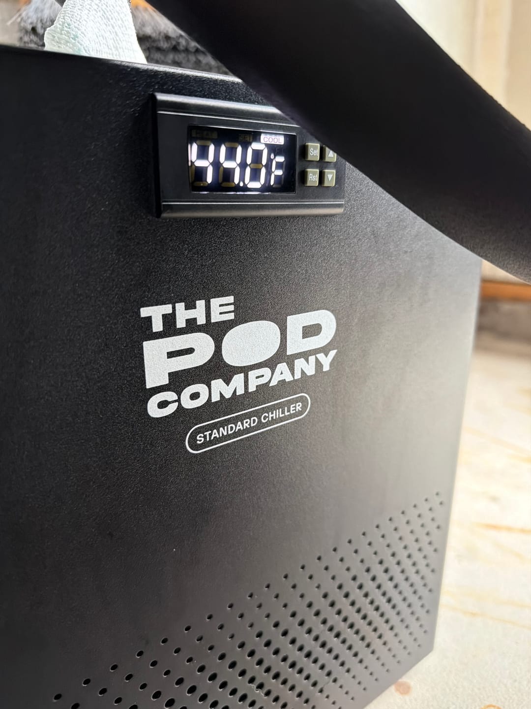 Customer photo review of The Universal Ice Bath Chiller