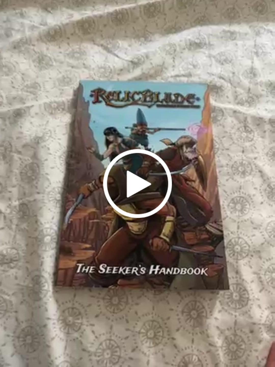 Customer video review of Relicblade: The Seeker's Handbook 2nd Edition