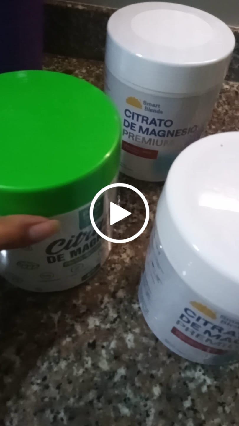 Customer video review of Citrato Magnesio Fresa, Limón Y Naranja 400g