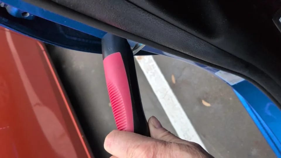 Customer photo review of Life Grip Car Handle