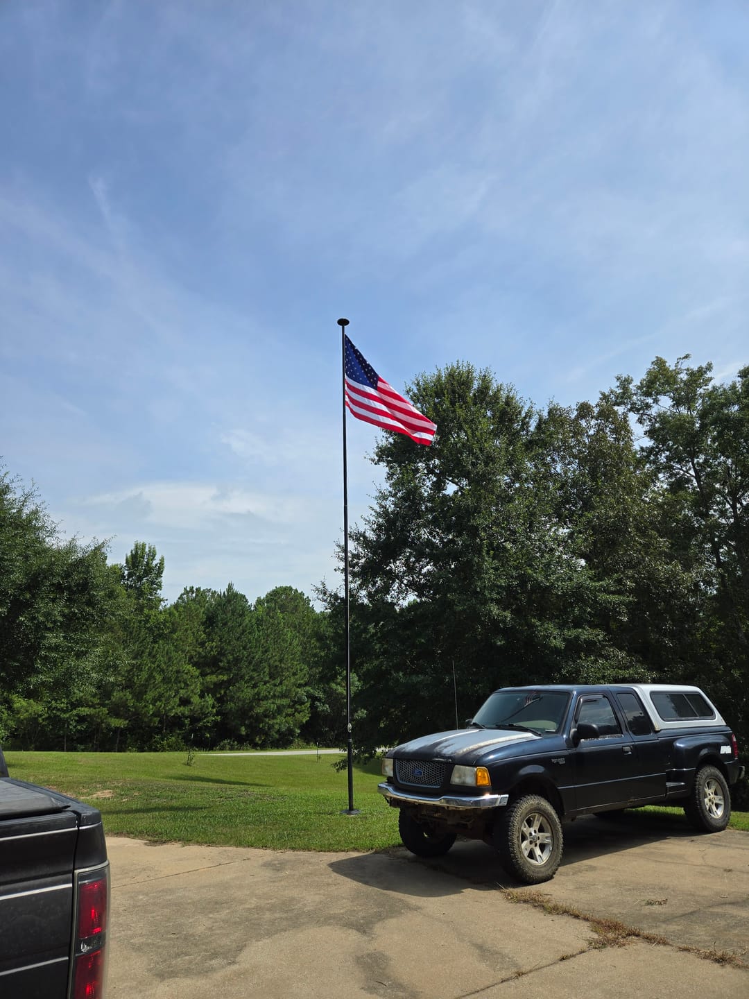 Customer photo review of 5' x 8' American Flag