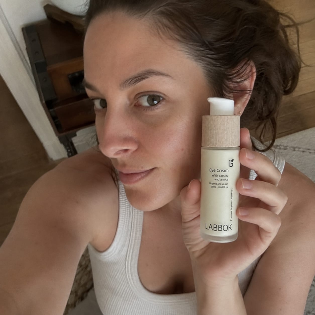 Customer photo review of Labbok Eye Cream dark circles puffiness, 20ml