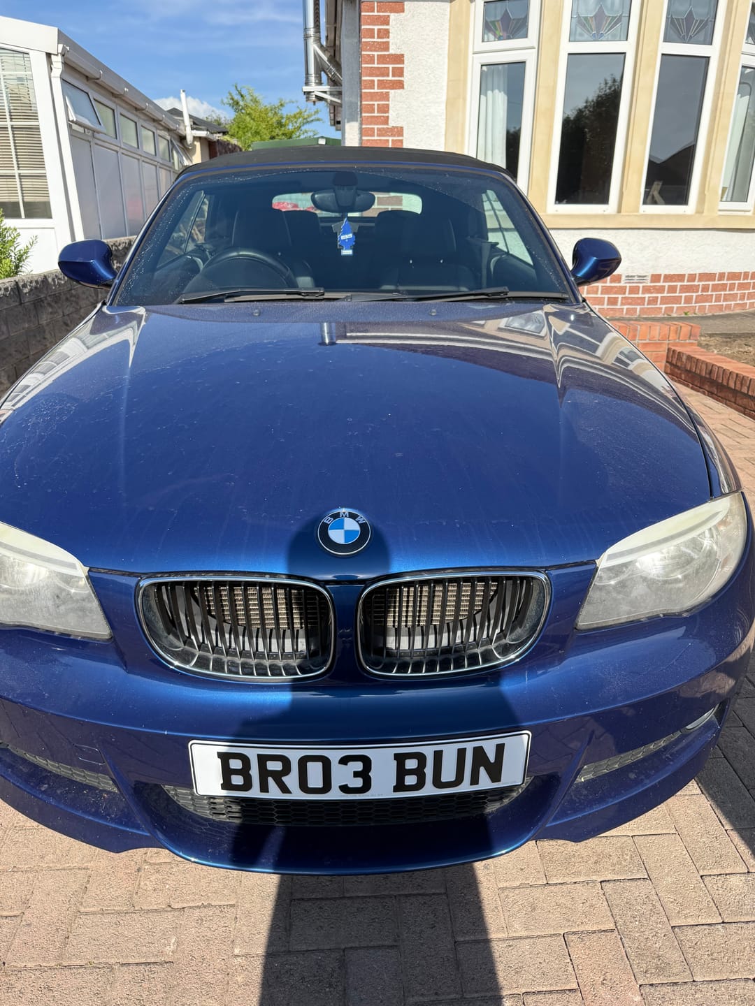 Customer photo review of Metal Pressed Number Plate (standard)- 520mm x 111mm