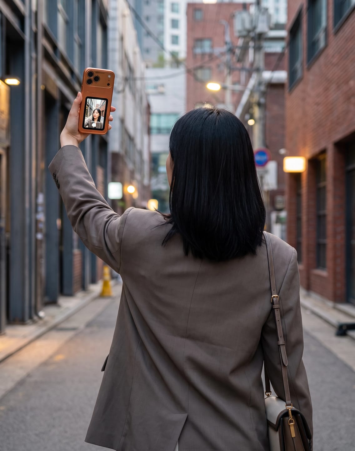 Customer photo review of Casemood AnyScreen | Revolutionary Dual Touchable Screen Smart Phone Case