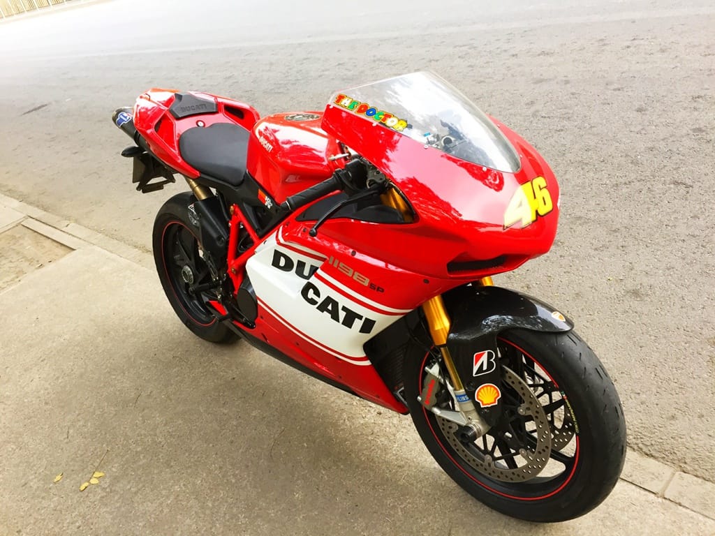 Customer photo review of Ducati 848 1098 1198 Satin Black Fairing Kits