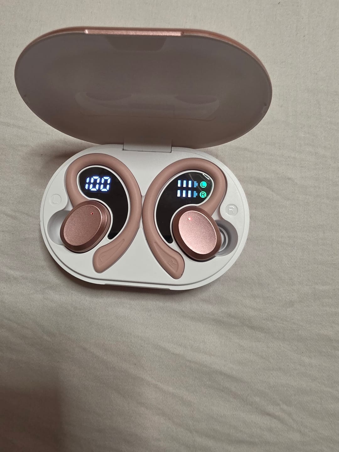 Customer photo review of Drahtlose Ohrhörer mit langer Akkulaufzeit – AeroTune