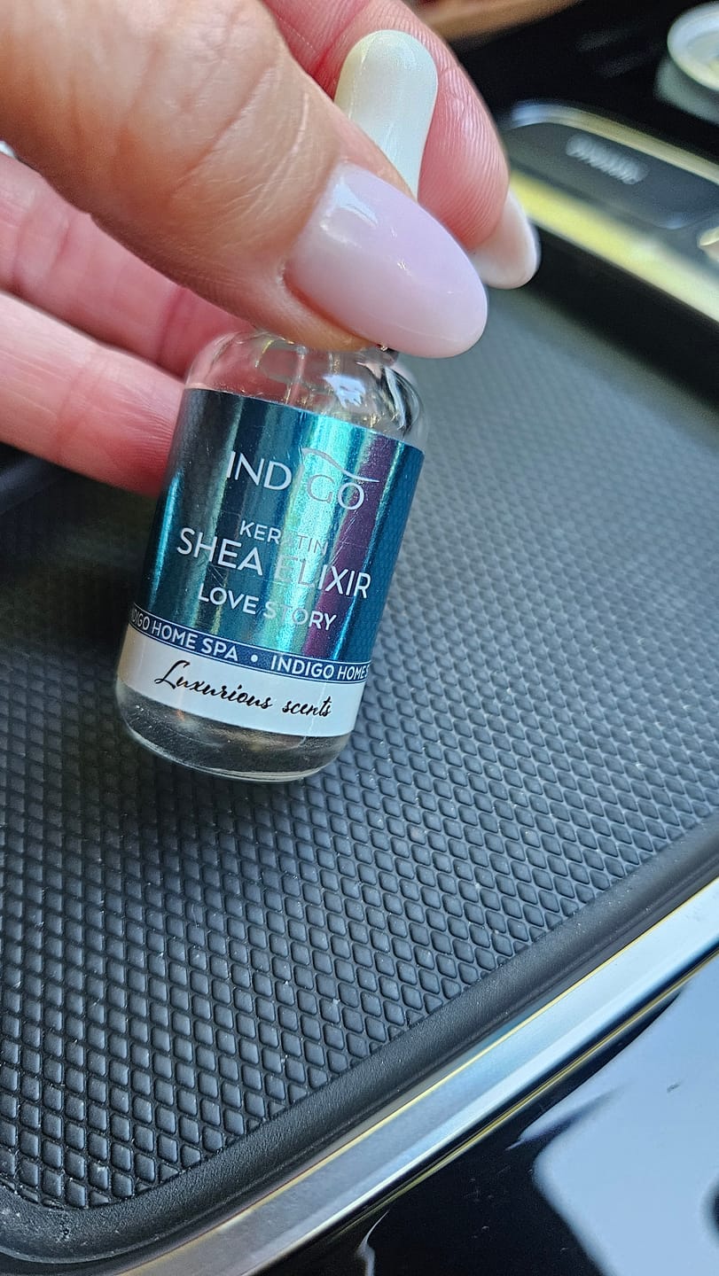 Customer photo review of Keratin Shea Elixir Love Story 8Ml