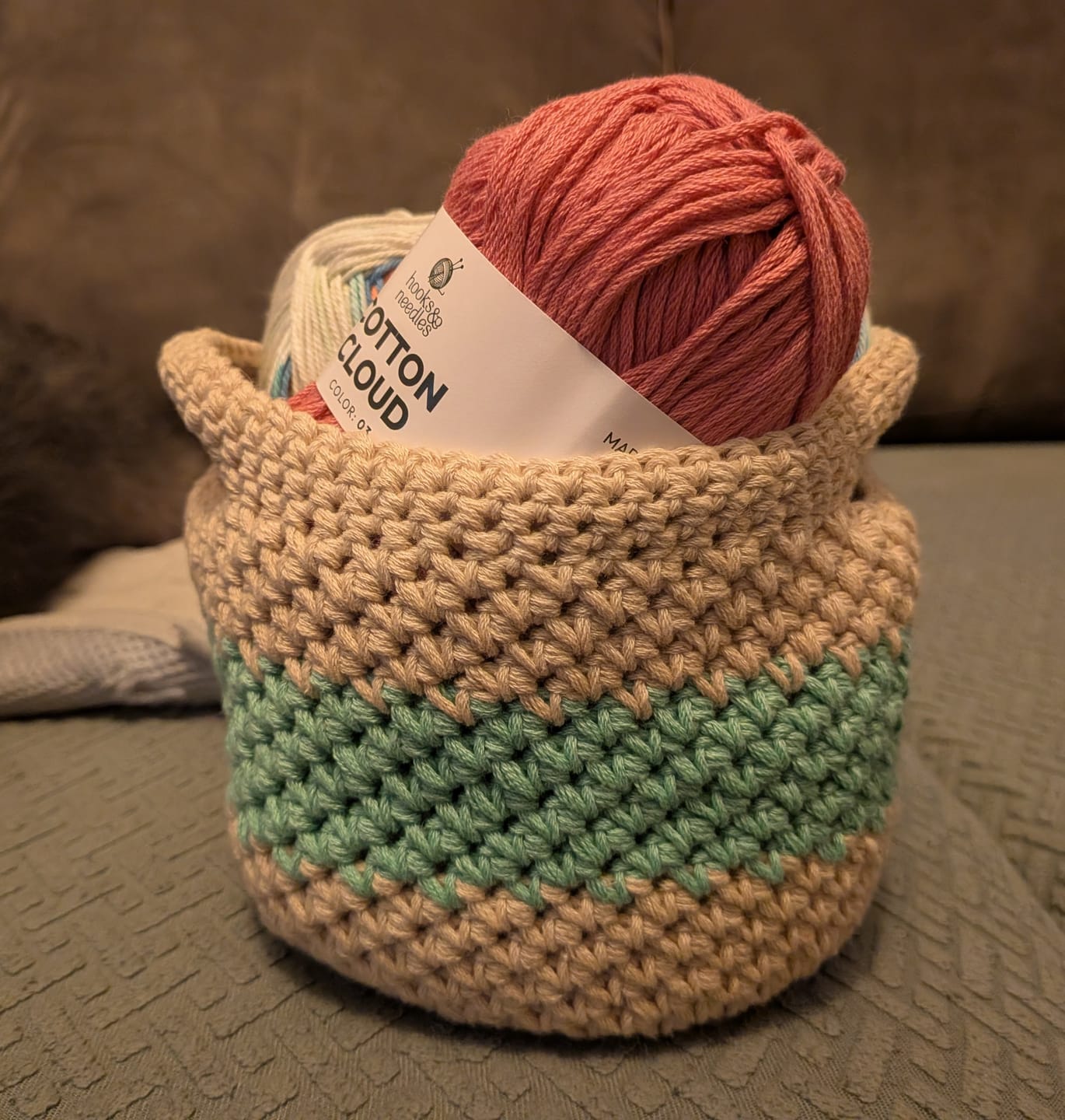 Customer photo review of Hooks & Needles Subscription Box