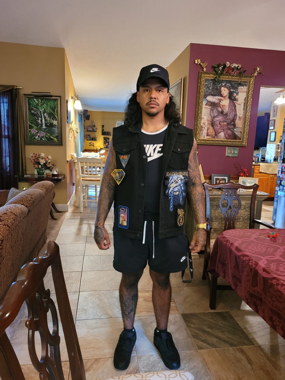 Customer photo review of The Left Hand Black - Vest