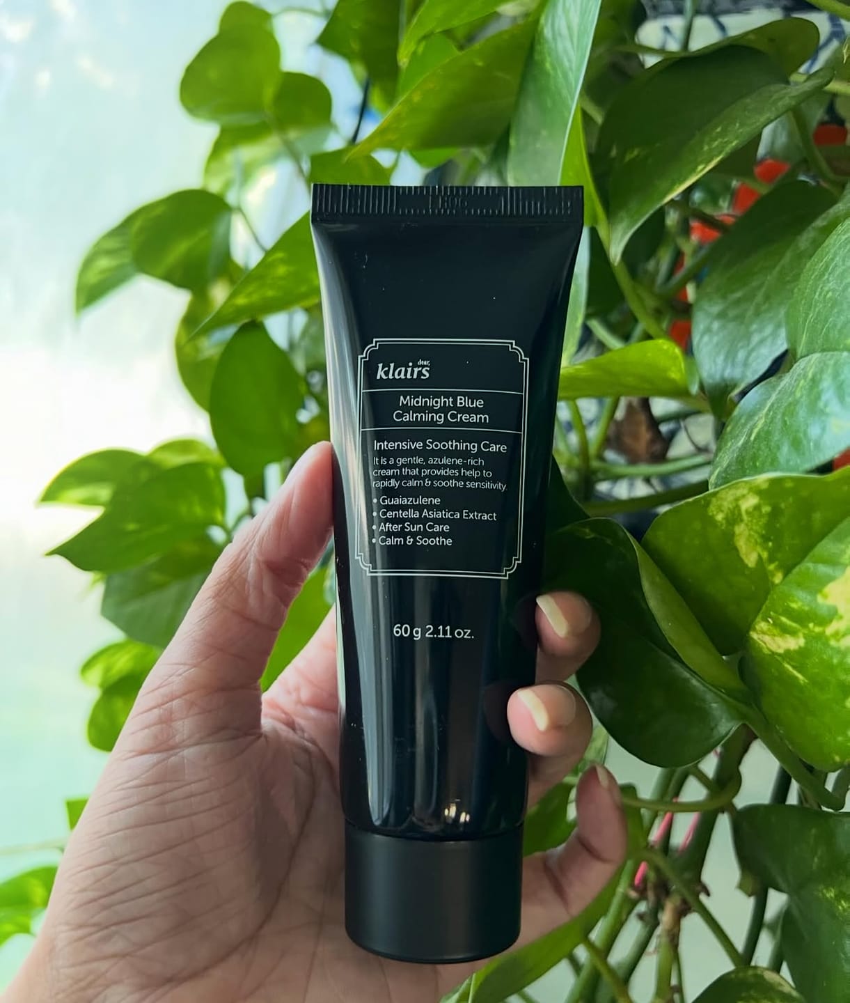 Customer photo review of Midnight Blue Calming Cream