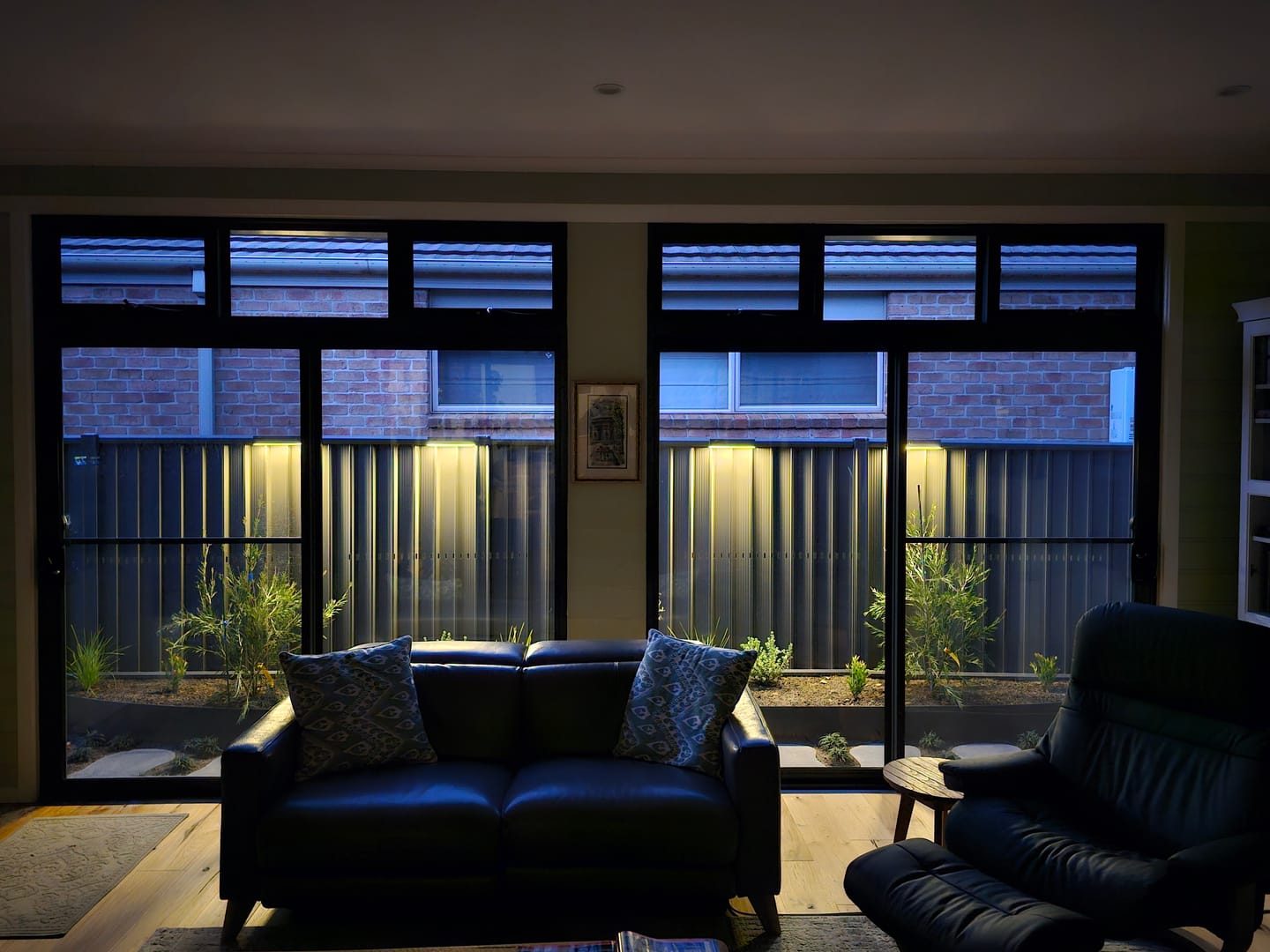 Customer photo review of Solar Wall Light with Motion Sensor