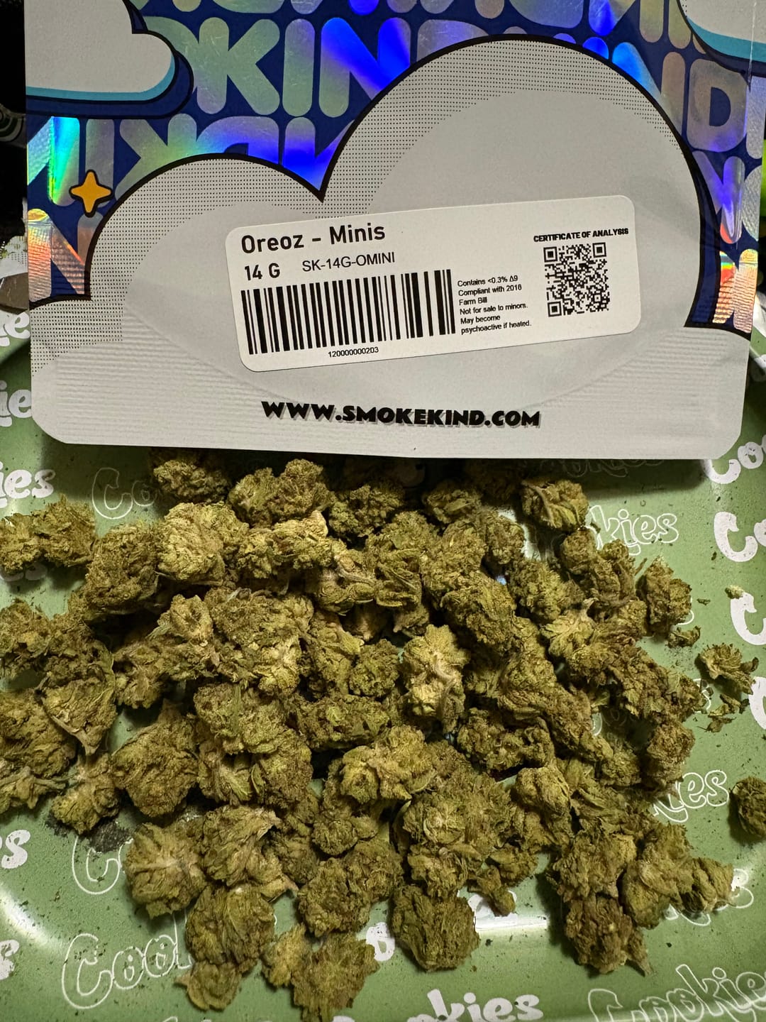 Customer photo review of Oreoz - Minis - 14 Grams - Hybrid