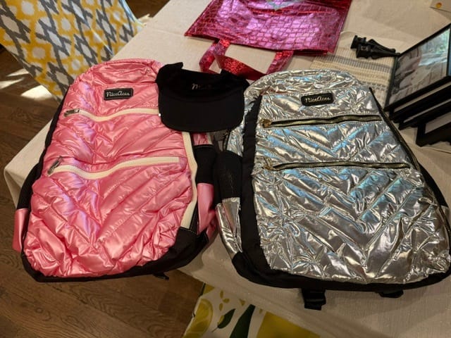 Customer photo review of Emily Tennis and Pickleball Backpack