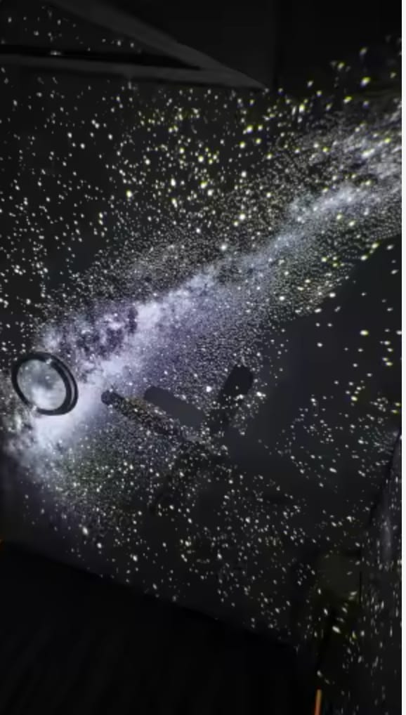 Customer photo review of Velora Galaxy Projector