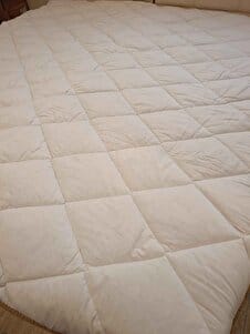 Customer photo review of 100x200 Yün Yatak Pedi Tek Kişilik 2 KG Merinos Kuzu Yünü