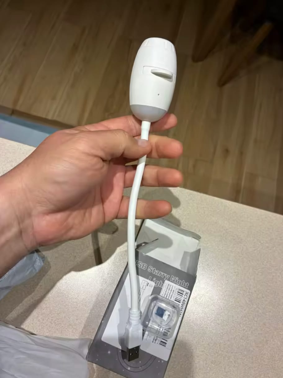 Customer photo review of Velora Galaxy Projector