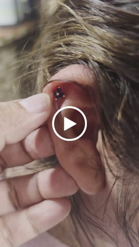 Customer video review of Piercing Mariposa Birthstone